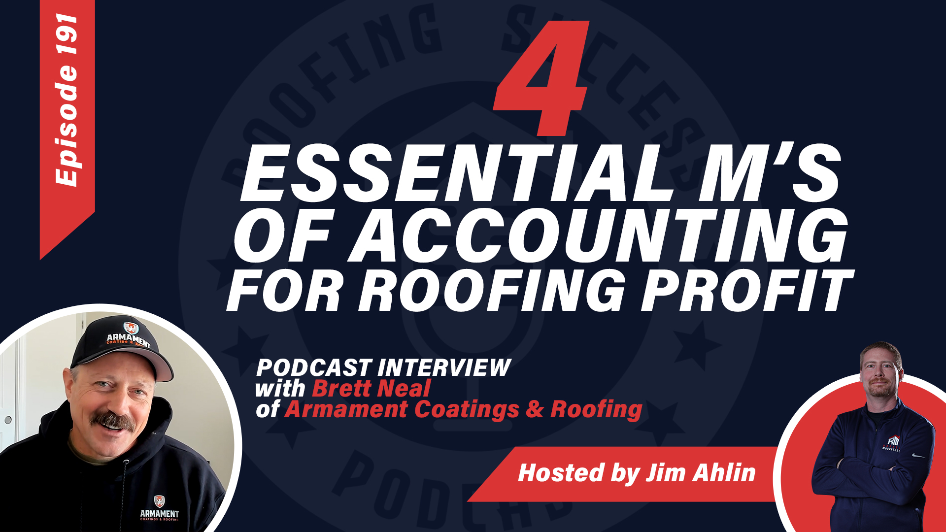 191: Learn the 4 Essential 'M's of Accounting for Roofing Profits with ...